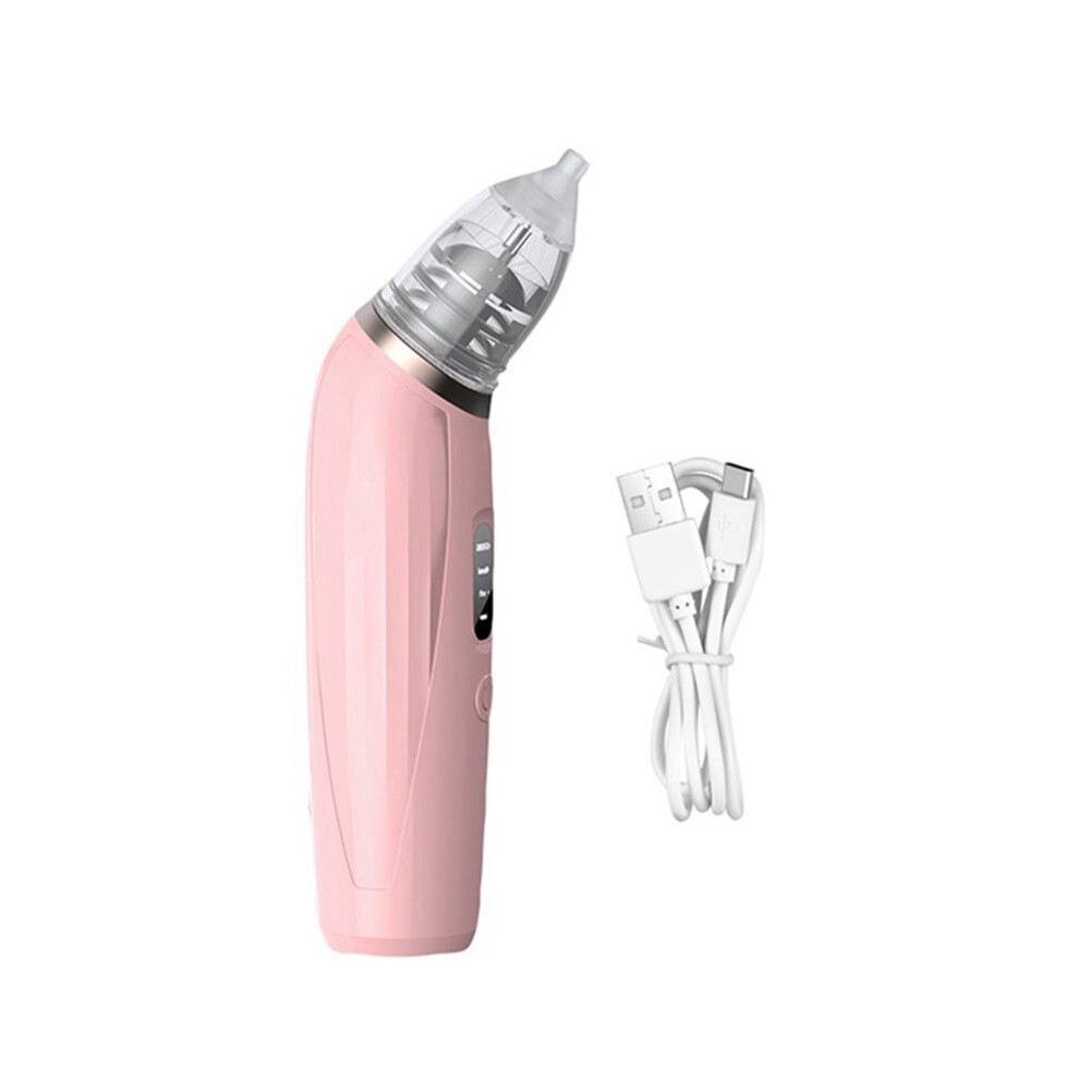Tlily Baby Electric Nasal Aspirator Rechargeable Nose Suction Device Food Grade Silicone Tips 3 Suction Modes Nose Cleaner B