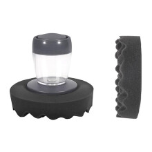 Tire Shine Applicator, Reusable Car & Truck Tire Dressing Applicator, No-Drip Streak-Free Tire Shine Applicator Pad