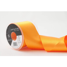 Berisfords Double Faced Satin Ribbon Marigold 70 mm Width 20 metre Length