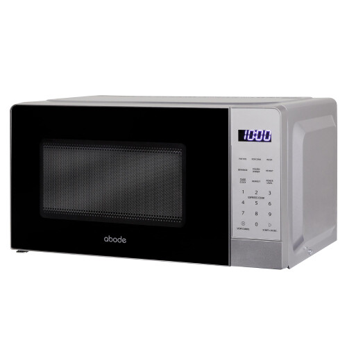 Abode Touch Control Microwave 20 Litre Black Digital 700W with Clock  Timer