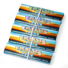 5 x Element Connoisseur Kingsize Slim Rolling Papers & Tips by Element