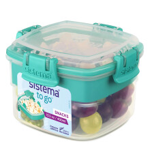 Sistema Snacks TO GO Food Storage Container | 400 ml | Small Snack Pot with Comp