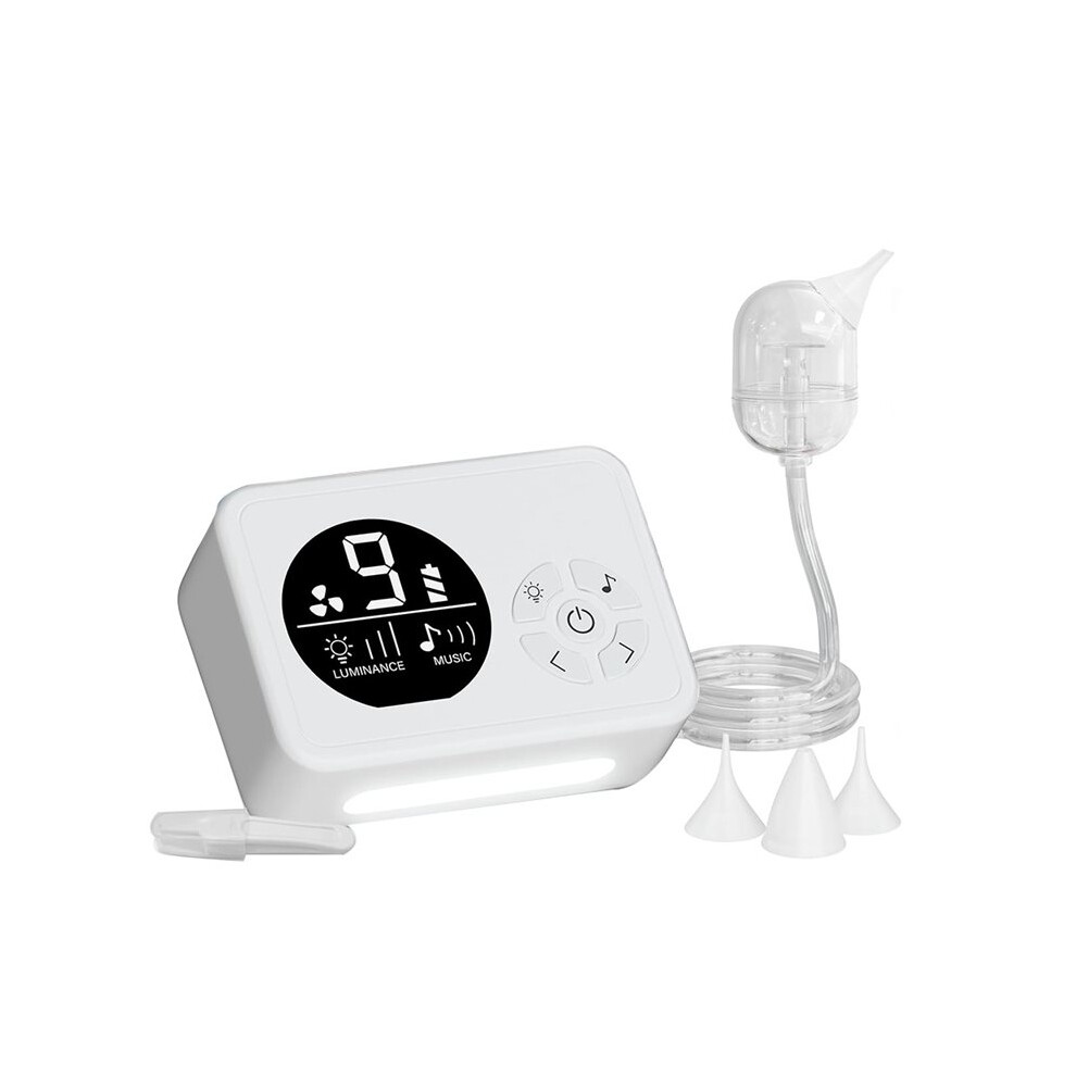Tlily Nasal Aspirator For Baby, Nose Sucker With 9 Suction Levels, Electric Snot Sucker, Nursery Rhyme Soothing Function