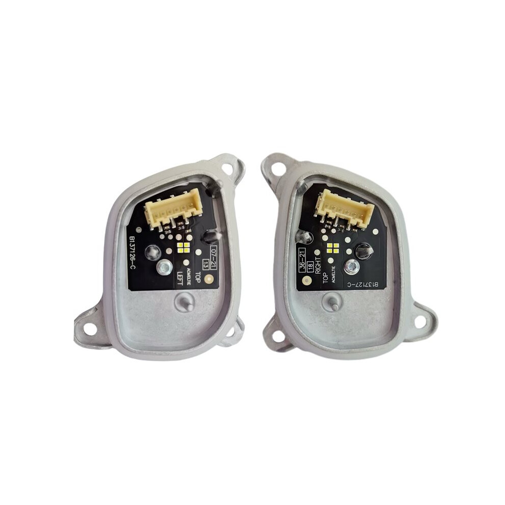 1Pair Front Led Moudle Daytime Running For Mk8 2019-2025 5H0998478d 5H0998478e Drl Angel Eye Source White/Light 4713086528103