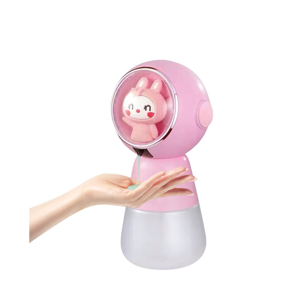 Tlily Soap Dispenser Inductive Hand Washing Instrument Rechargeable Cartoon Children Style Gel Contact Free Foam Suitable