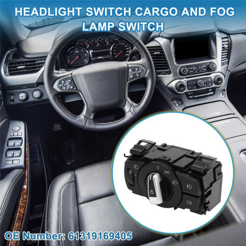 Headlight  Rotary Fog Light Control  61319169405 for  1 3 X1 Series E82 E88 E90 E91 E84 2008-2015 1