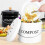 Kitchen Compost Bin for Kitchen Countertop, 1Gallon Compost Bucket for Kitchen with Lid, Home  White 2
