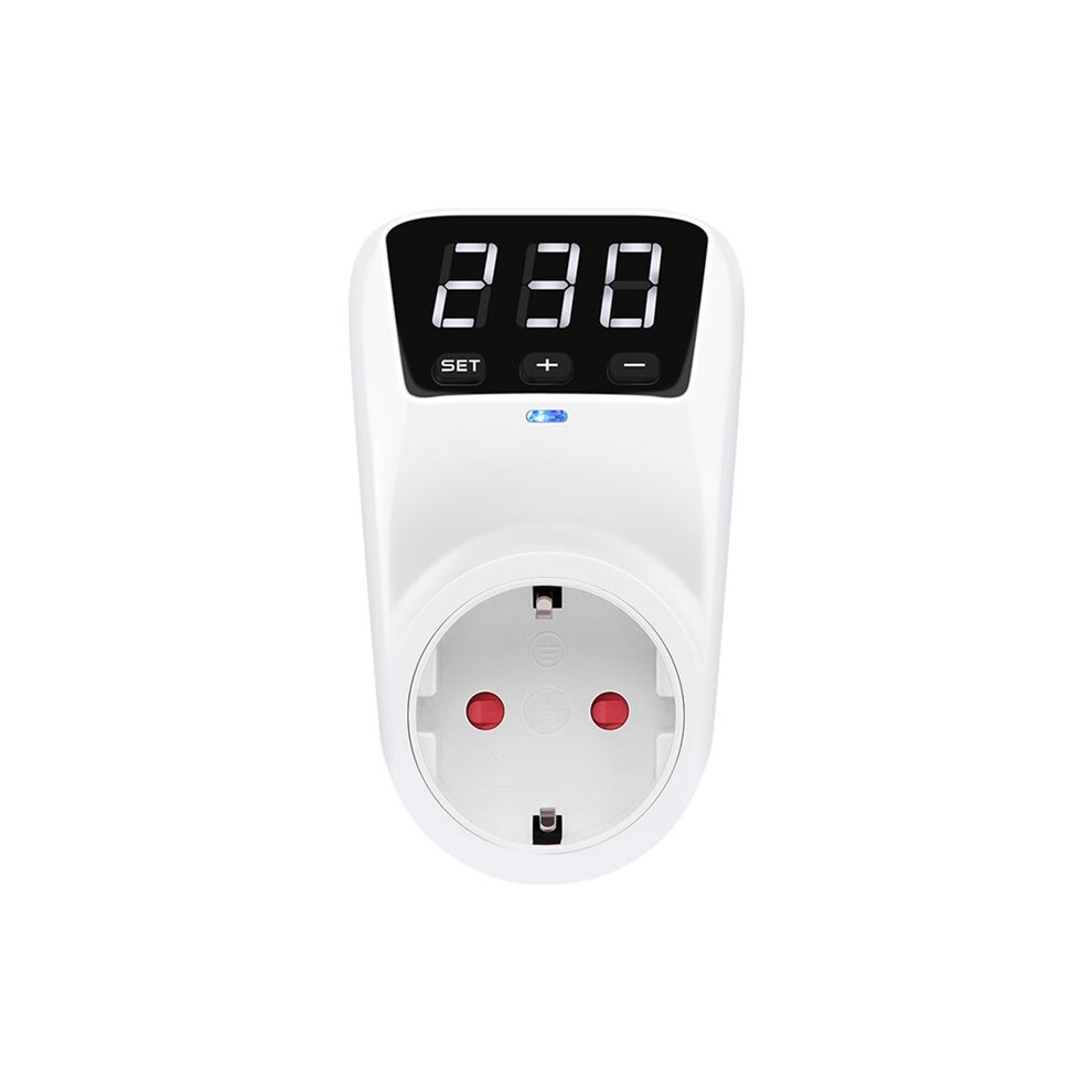 Adjustable Voltage Protector Socket 230V 16A Eu Plug With Surge Protection 4711123751163