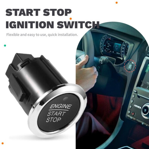 Car Start Stop Ignition  Button DG9T-14C376-ADW for   Fusion 2015-2020 2