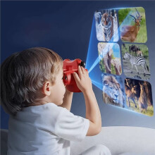 3D Slide Camera Children'S Toys with 6 Reel 3D Stereoscopic Viewer Toy 2 Colors Portable 3D Slide View Finder