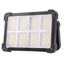 Draagbare LED-Kampeerlamp op Zonne-, Noodverlichting, op Te Laden Via Zonne- of Type-C en USB met Multifunctionele Zaklamp