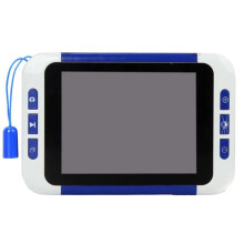 Lupa Digital Electrónica Portátil de 3,5" con Aumento de 2-32X para Lectura, Ideal para Personas con Baja Visión. Enchufe Británico.