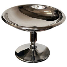 Stainless Steel Dessert Plate Cake Tray Ice Cream Cup High Tea Snack Pudding Fruit Dish Cute Plates Table Decoration