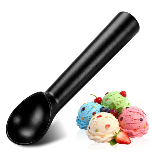 Ice Cream Scoops Black