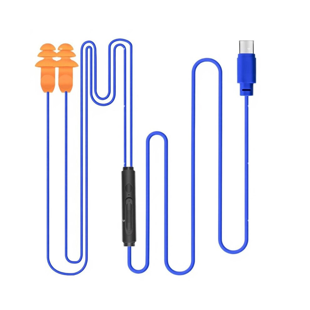 Work Earbuds,Usb Type C Wired Headphones With In- Control And Mic,Noise Reduction For Work Construction, Lawn Mowing 4711830233914