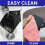 2 Scacciamosche In Pelle per Interni. Manico Lungo, Scacciamosche Resistente. Scacciamosche Resistente. Mosche Acqua 5