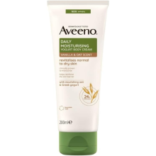 Aveeno Daily Moisturising Body Cream with Oat & Greek Yogurt - 200ml