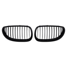 E60 Front Grill Niere Sport Grill Hauben Grill für E60 E61 5 Series M5 525I 525Xi 528I 528Xi 530I 530Xi 2003-2009 (Glanz Schwarz)
