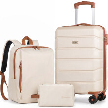 3 PCS Suitcase Set ,Suitcase, Backpack, Toiletry Bag