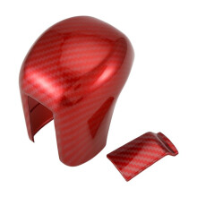 Copriruota Pomello Cambio ABS Rosso Leva Cambio Leva Cambio per Berlina 2020 2019 2018 2017 2016