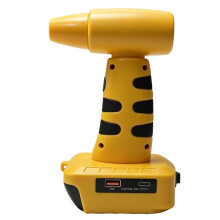 Nuovo Asciugacapelli/SofFiatore Senza Fili da 140.000 Giri/Minuto per 18V Agli Ioni di Litio, 3 Velocità, Portatile, con Porta di Ricarica USB.