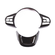 Voor GR A90 A91 2019-2022 Auto Stuurhoes Trim Bescherming Panel Frame Sticker, ABS Koolstofvezel