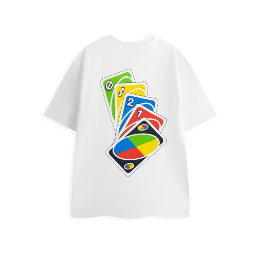 UNO (Large) UNO Short Sleeved T-Shirt (Unisex White) 1