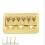 Fixed Bridge 6 String Roller Saddle Bridge Adjustable Electric Guitar Fixed Hardtail Bridge Guitar Replacement Part 2