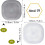 4 Pcs Silicone Drain Protector with Sucker Sink Strainer Protector Shower D 2