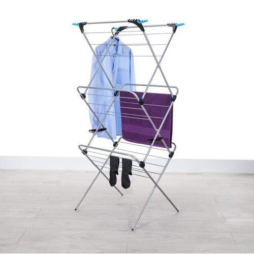 Minky Minky 3 Tier Plus Clothes Airer - Clothes Drying Rack 1