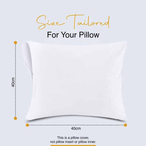 Utopia Bedding Waterproof Zippered Pillow Protectors 1