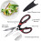Heavy Duty Kitchen Scissors Sharp Stainless Steel Scissors for Kitchen Mult 2