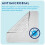 Croydex Croydex Rubagrip Square Shower Mat  Secure Grip Suction Cups for a Non Slip 5