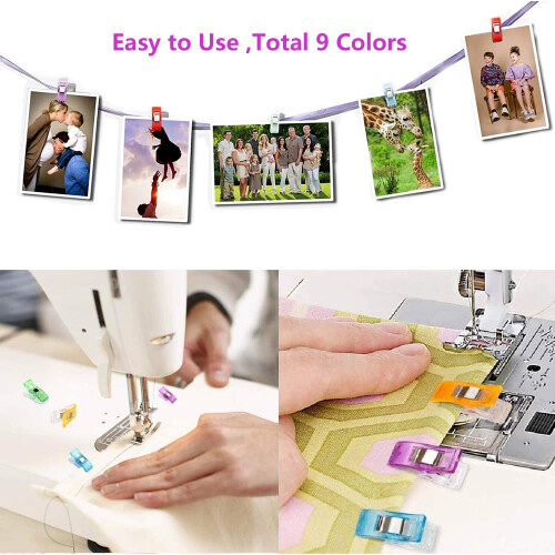 Wonder Clips Fabric Quilting Clips, Plastic, 50 PCS 2