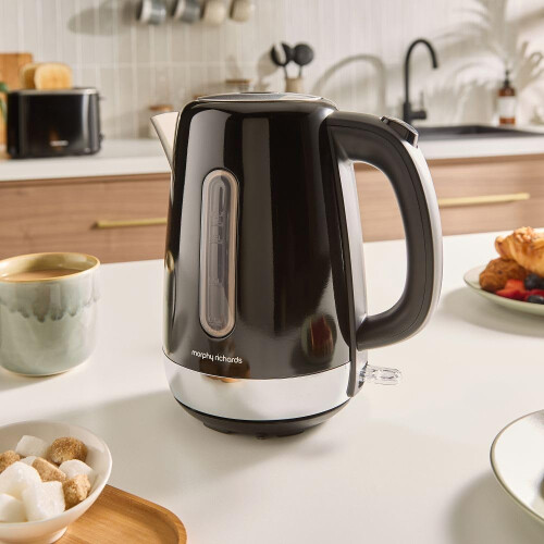 Morphy Richards Morphy Richards Equip Jug Kettle 17L 3Kw Rapid boil Removeable Limescale Fi 1