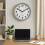 BH  Wall Clock 9 Silent  Non Ticking Decorative Modern Quartz Clocks Round 5