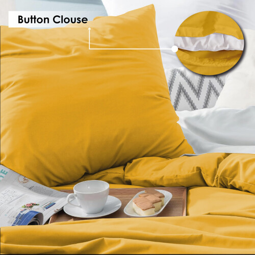 REHAN  CO King Size Duvet Cover Sets – Soft Brushed Microfiber Bedding – Pl 2