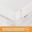 Silentnight Silentnight Impress Double Memory Foam Mattress Topper – 25cm Thick Luxury 5