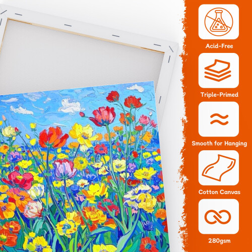 Koncci Stretched Canvas for Painting 2