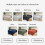 Milam London Bed Throw King Size Cotton Throws for Sofas Large 5