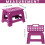 Utopia Home Folding Step Stool 9 Inch, Portable Anti Slip Surface for Kids and A 2