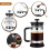 TBGENIUS 4 Cup Cafetiere Coffee Press French Press Maker for Filter Coffee 3