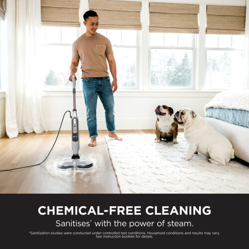 Shark Shark Automatic Steam Mop - 2 Rotating Power Pads - 3 Steam Settings 2
