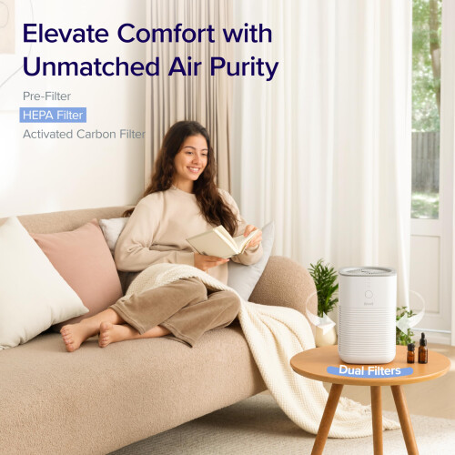 Levoit Levoit HEPA Air Purifier for Bedroom Home, Quiet Sleep Mode 1