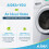 AIDEA Microfibre Cloth Pack of 8 Multifunctional Reusable Cleaning Cloths L 5