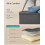 Songmics SONGMICS Ottoman Storage Box, Foldable Tufted Bench, 131L 5
