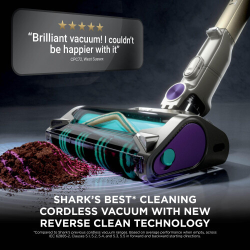 Shark Shark PowerDetect Clean & Empty Cordless Vacuum Cleaner, DuoClean Detect, Revers 2