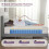 dosleeps King Size Mattress 5FT - 10.6" Extra Thick Memory Foam & Pock 3