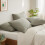 RUIKASI Taupe Pillow Cases 4 Pack  Plain Pillowcases with Envelope Closure 2