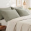RUIKASI Taupe Pillow Cases 4 Pack  Plain Pillowcases with Envelope Closure 3